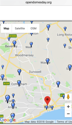 domesday map
