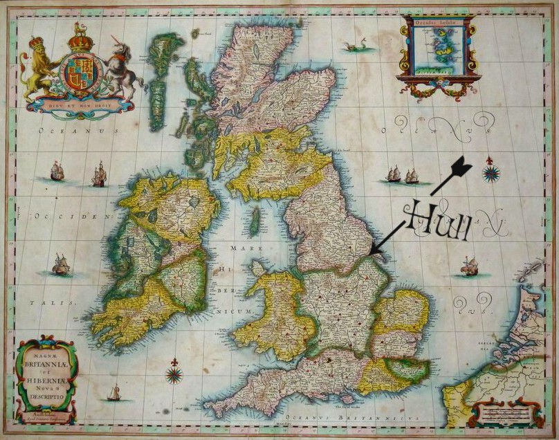 map of england 2